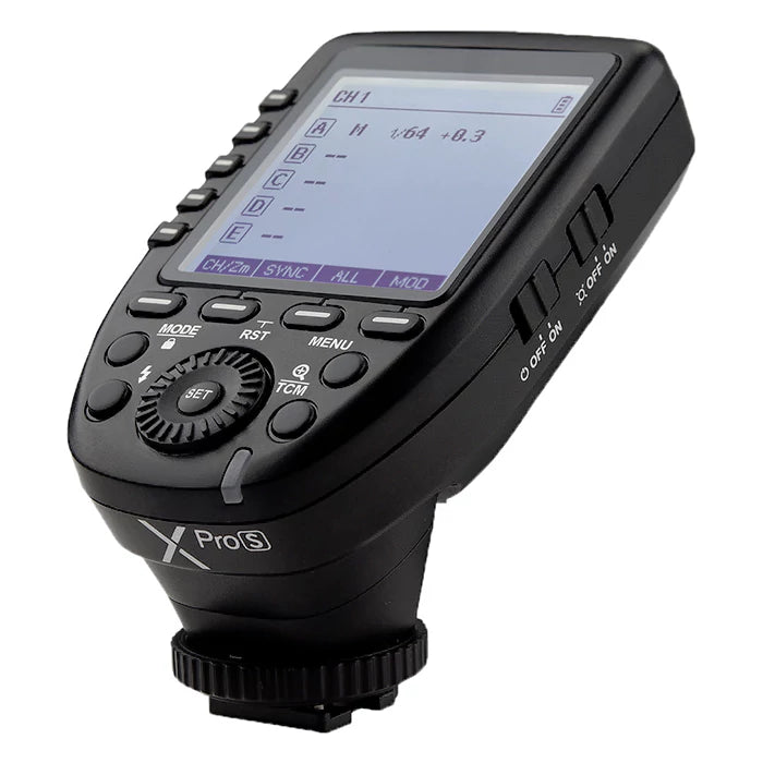 Godox XProS TTL Wireless Flash Trigger for Sony Cameras Godox XProS TTL Wireless Flash Trigger for Sony Cameras